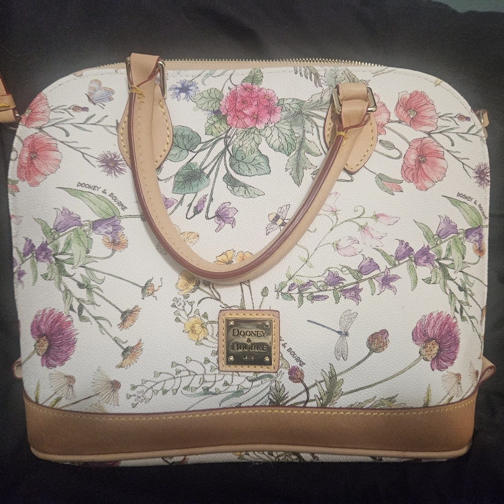 Dooney and Bourke botanical satchel
